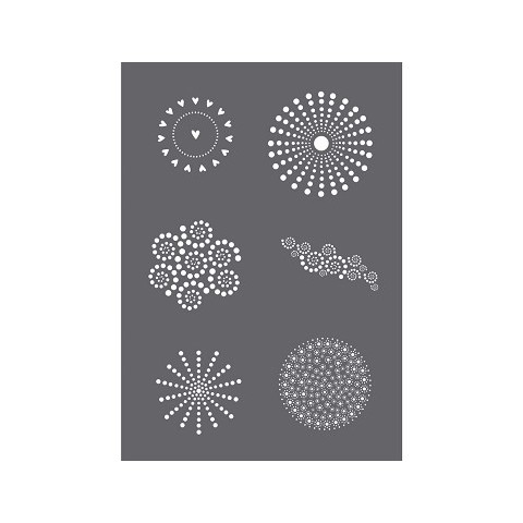 Mascherina serigrafica Dots Mascherina serigrafica Dots