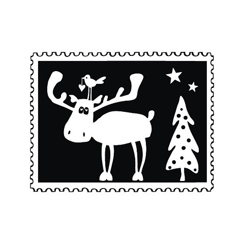Timbro Postale Alce Timbro Postale Alce
