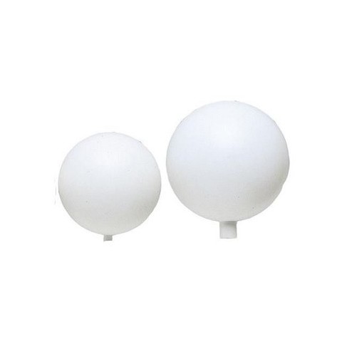 Sfera plastica bianca Sfera plastica bianca