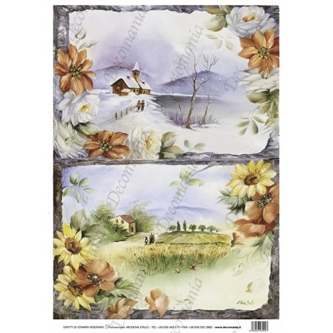 Artemarket Carte per Decoupage-Carta di riso Decomania-Apri il catalogo