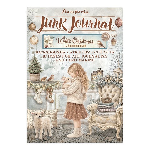Junk Journal White Christmas