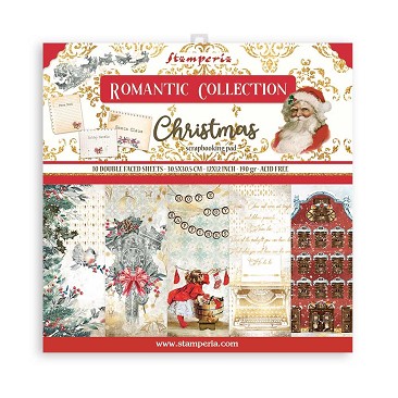 Stamperia SBBL96 Christmas Romantic Collection