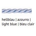 Cordoncino 2 mm azzurro