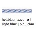 Cordoncino 6 mm azzurro