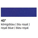 Nastro Doppio raso 25 mm Blu Royal