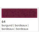 Nastro Doppio raso 25 mm Bordeaux