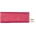 Nastro Organza 10 mm Rosso Vino