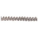 Passamaneria 8 mm Argento