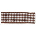 Nastro Quadretti 5 mm Marrone