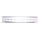 Nastro Taffetà Quadretto 13 mm Argento