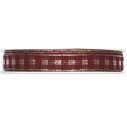 Nastro Taffetà Quadretto 13 mm Bordeaux