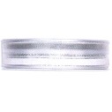 Taffetà Righe 25 mm Argento