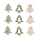 Alberelli di Legno 9 pezzi