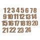 Numeri dell’Avvento
